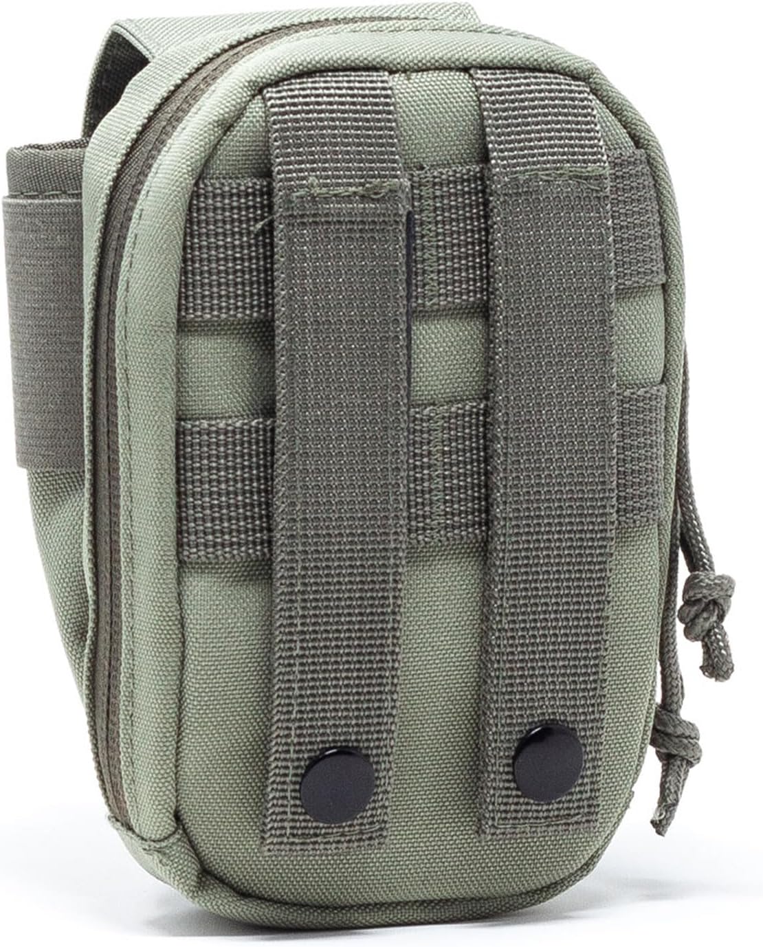 3VGEAR Tech Accessory Pouch - Rugged 600D PVC-Backed Polyester MOLLE Phone Holder with 2 Micro-Fleece Lined Pockets - Lightweight and Quick Access MOLLE Pouch