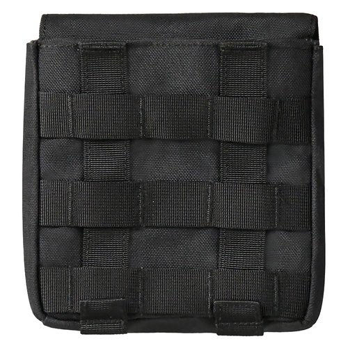 ULIONTAC Side Molle EDC Pouches for Backpack Waist Belt Attachment Surplus 1000D Nylon Compact Utility Water-Resistant Pouch 2 Pack(Black)