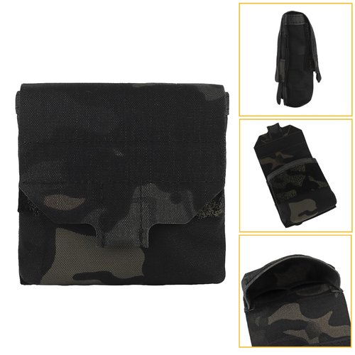 SABADO Tactical Mini Molle Utility Pouch Essential Medical IFAK Pouch General Purpose Micro GP Pouch Flashlight Earplug Holder EDC Gear
