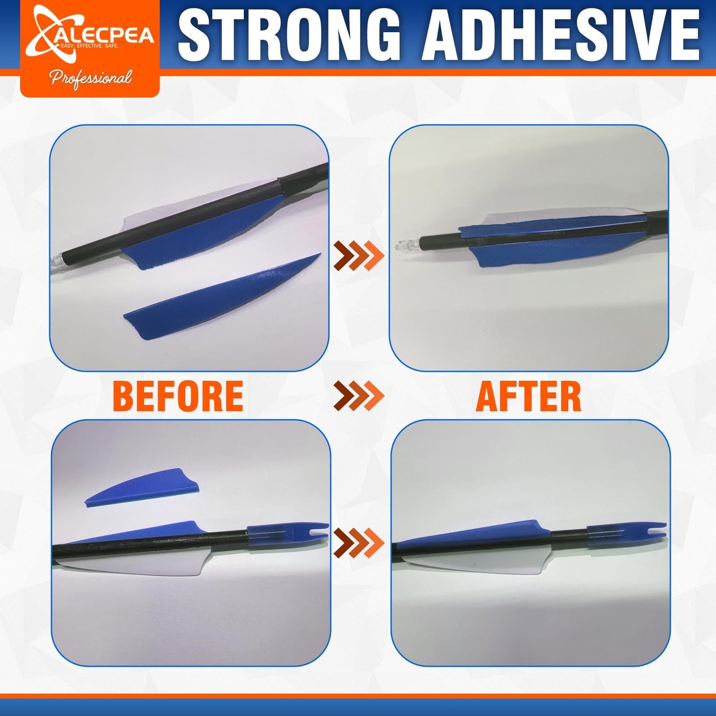 30g Instant Arrow Fletching Glue, Fast-Curing Clear Adhesive for Vanes, Feathers, and Inserts, Perfect for Aluminum, Carbon, and Wood Shafts, Ideal Archery Accessory