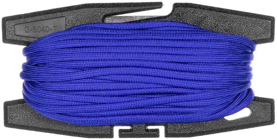 Paracord Spool Tool with 50 Feet of 550 7 Inner Strand Parachute Cord