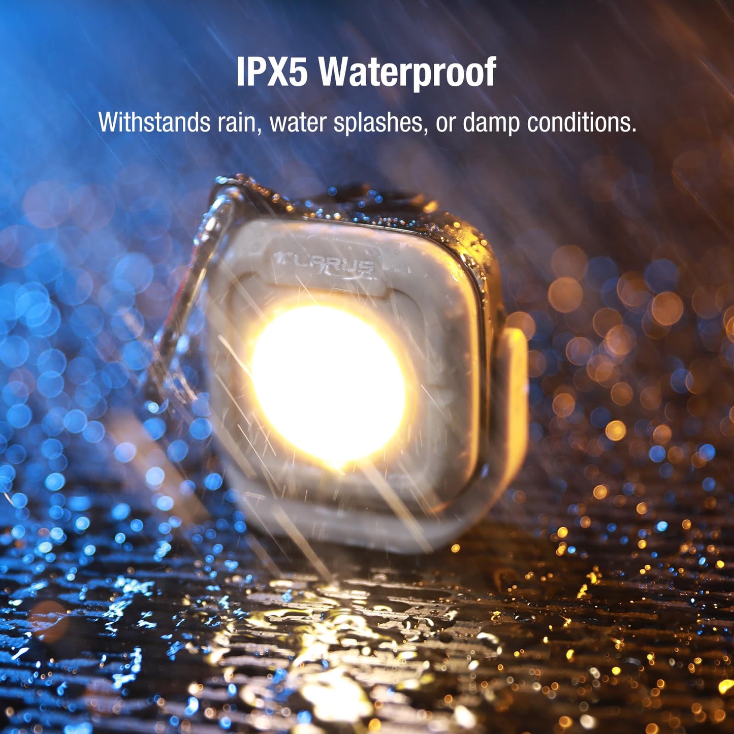 Klarus CL5 Small Work Light Powerful Magnetic Flashlight - 650lm Bright, 4 Color Temperatures (2700K-6500K) & USB-C Rechargeable, 180° Rotatable, IPX5 Waterproof, Portable LED Pocket Light