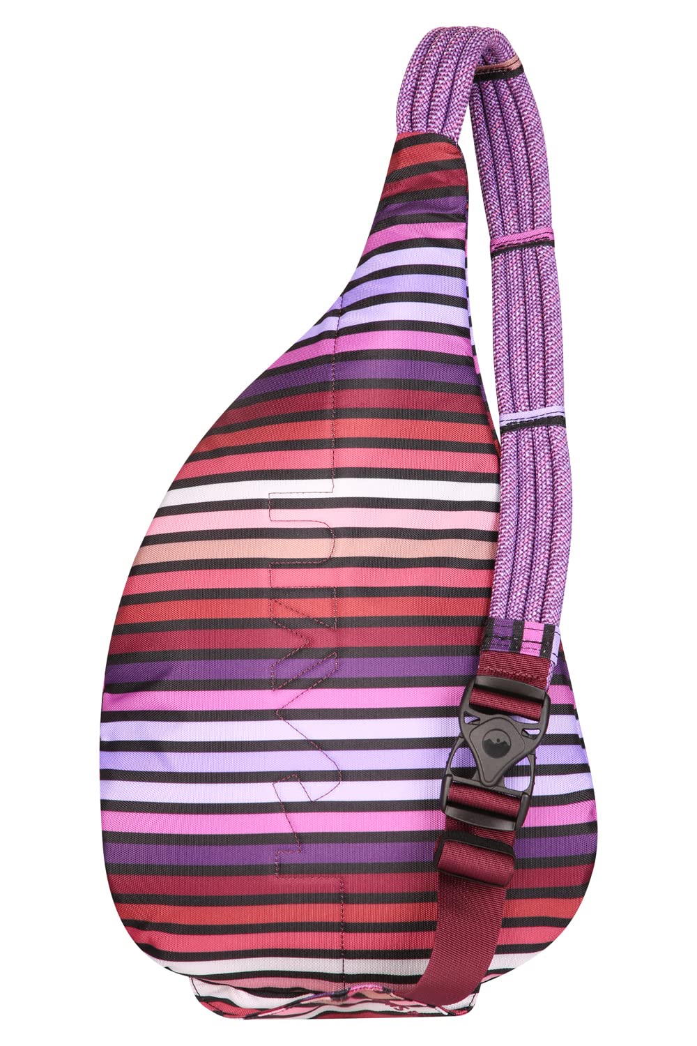 KAVU Original Rope Sling Pack with Adjustable Rope Shoulder Strap - September Stripe