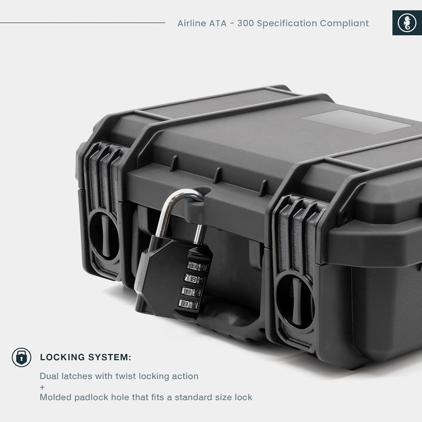 230 Medium Tactical Case, Black