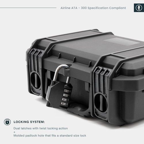 230 Medium Tactical Case, Black