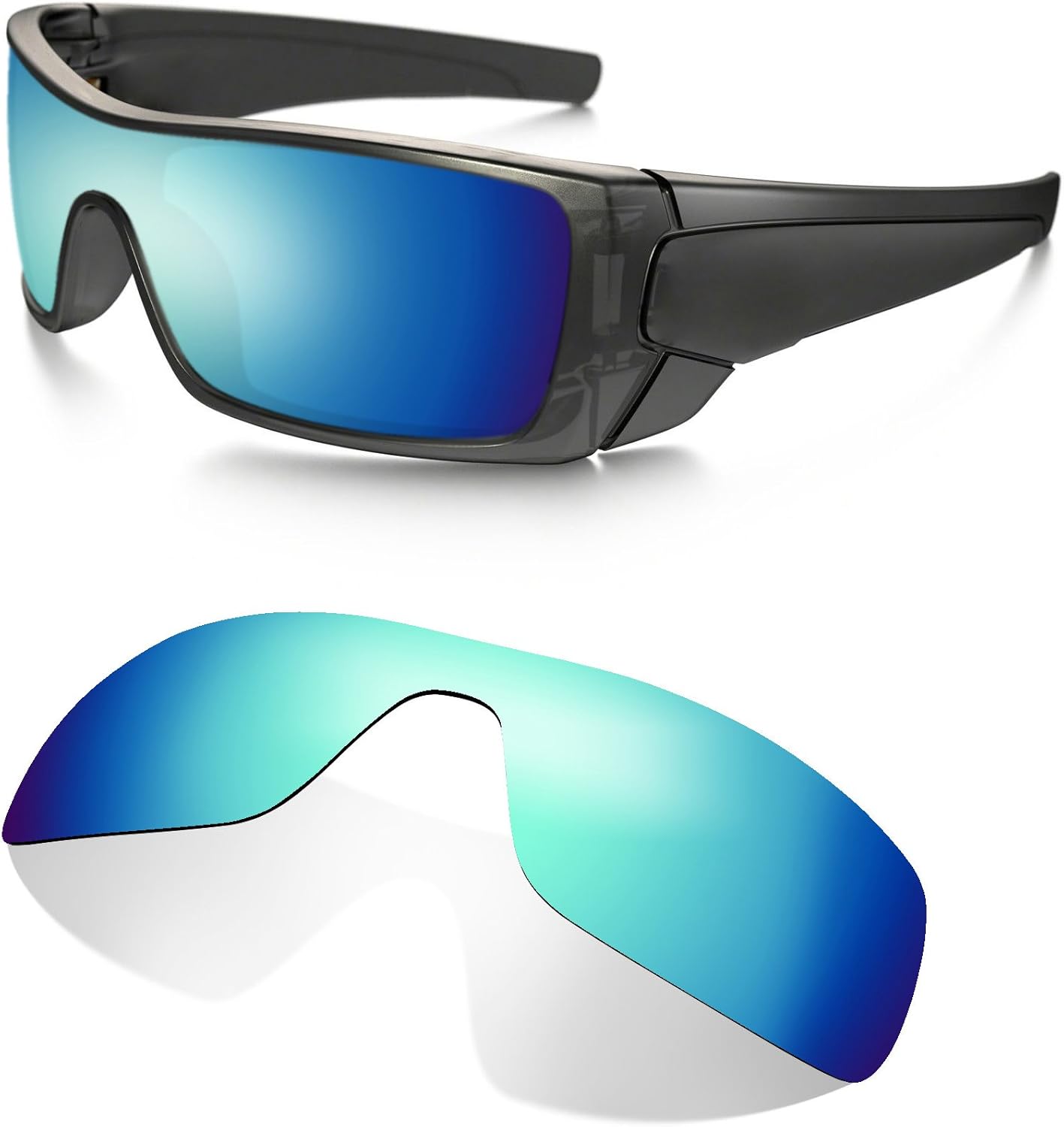 1.5mm Polarized Replacement Lenses for Oakley Batwolf Sunglasses OO9101 - Multiple Options