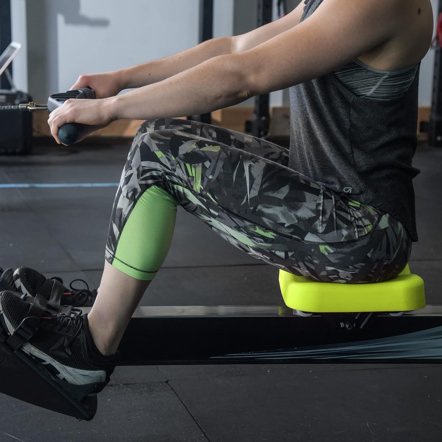 Silicone Rowing Machine Seat Cover Compatible with Concept 2 Rowing Machine, Alternative to Rowing Machine Cushion, Rowing Machine Accessories