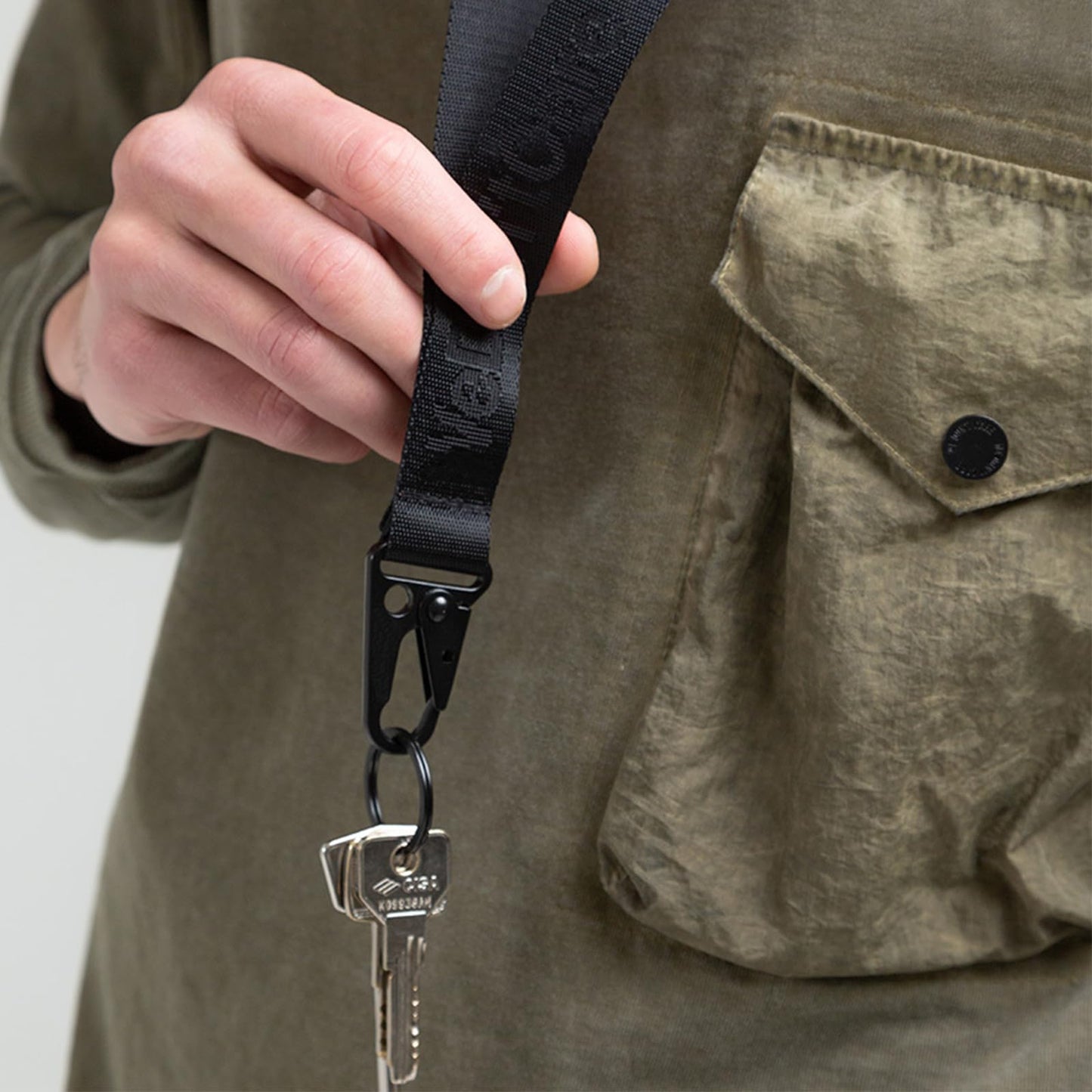 12 Sets Metal Tactical Snap Hook 1-inch Car Keys Chain Clip Heavy Duty Keychain Attachments for Paracord Bracelets Necklaces Molle Bags Lanyard Accessories