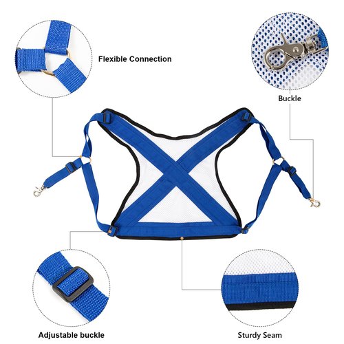 Fishing Shoulder Back Harness,Adjustable Fishing Rod Holder Vest,Boat Fish Fighting Belt Harness,Sea Fishing Rod Holder Vest Sea Fishing Vest Tackle Equipment for Fishing Big Fish