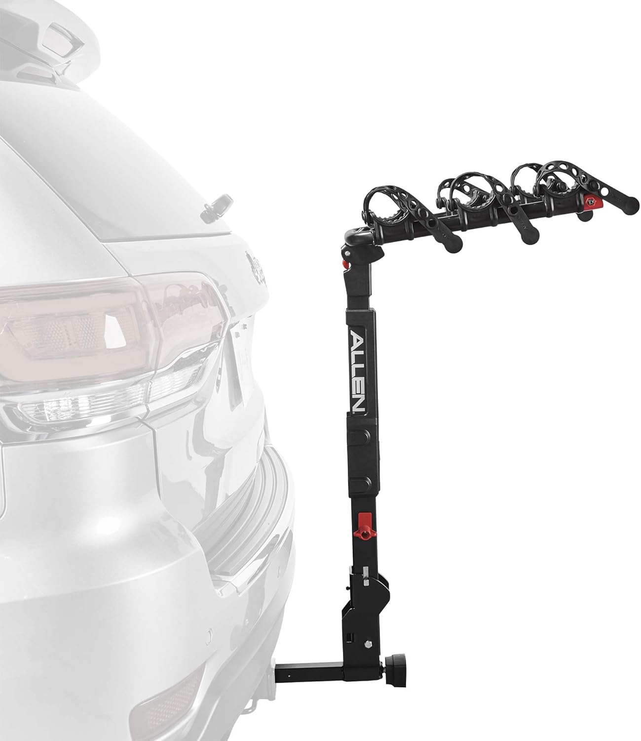 3-Bike Hitch Rack for 1.25" & 2" Hitches - Allen Sports Durable Bike Carrier