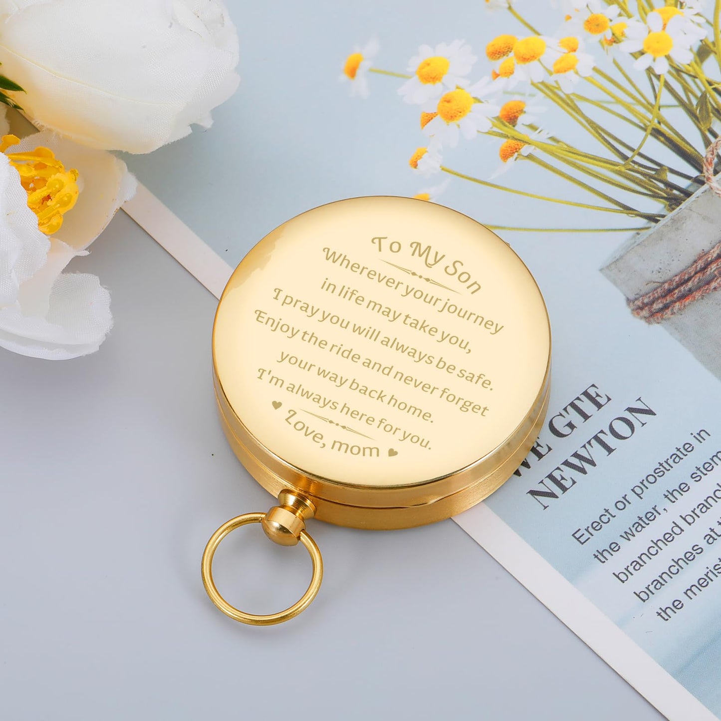 Compass Gifts for Son from Mom Stocking Stuffers for My Son Compass for Sons Sons Gifts for Birthday for Teen Boys My Son from Mom Dorm Essentials Christmas Stocking Stuffers for Teen Boys