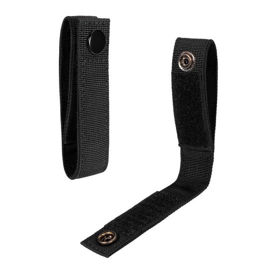 KENOBEE 2-Pack Handcuff Strap Holder with Snap Closure for Duty Belt, Nylon Belt Keeper Quick-Release Clip Hook for ASP Handcuff,Law Enforcement Police Accessories