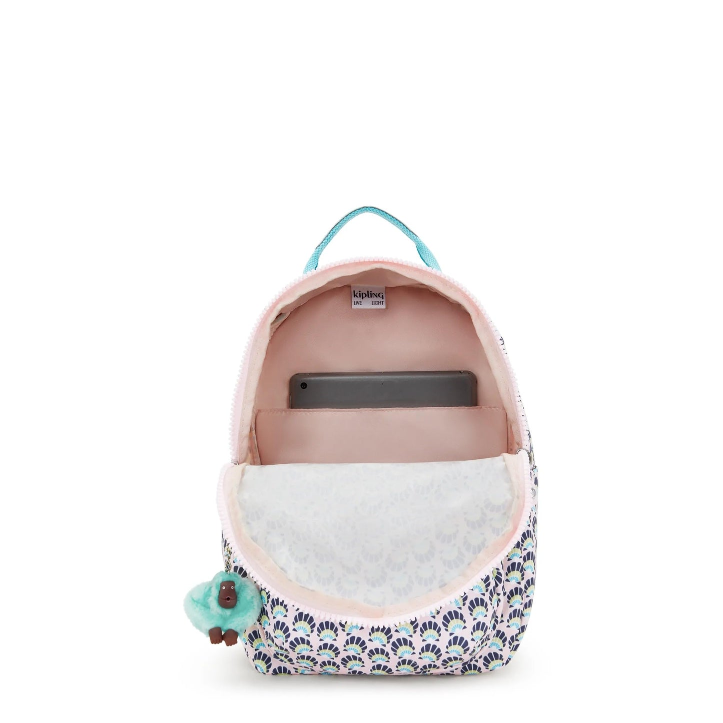Kipling Women's Seoul Small Bts Prt Tablet Backpack, Durable, Padded Shoulder Straps with Tablet Sleeve