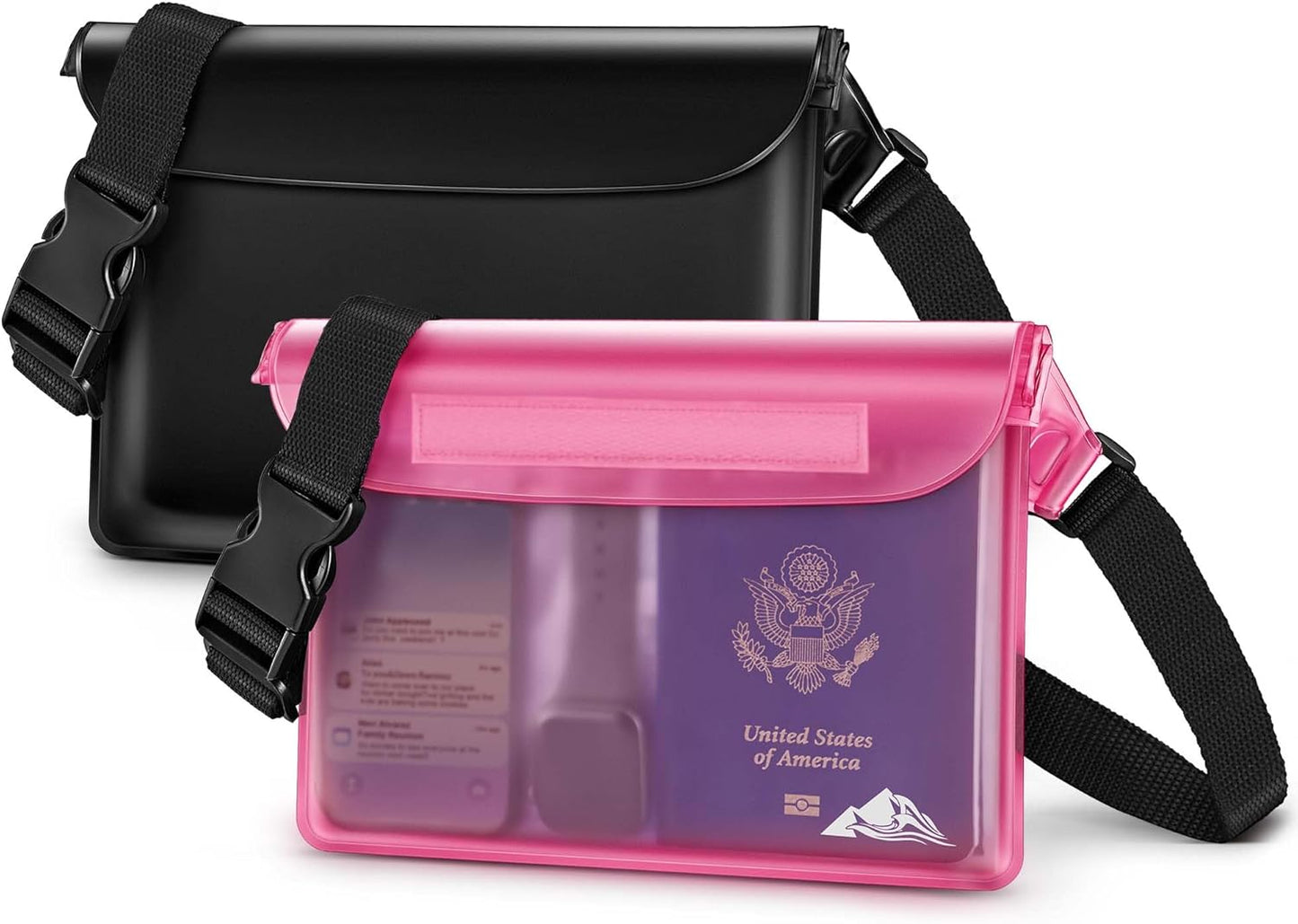 HEETA Waterproof Fanny Pack | Adjustable Waist Strap for Swimming & Beach