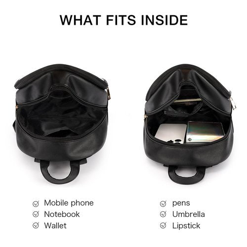 STEAMEDBUN Pin Display Backpack Black Ita Bag Mini Pin Bag For Anime Display