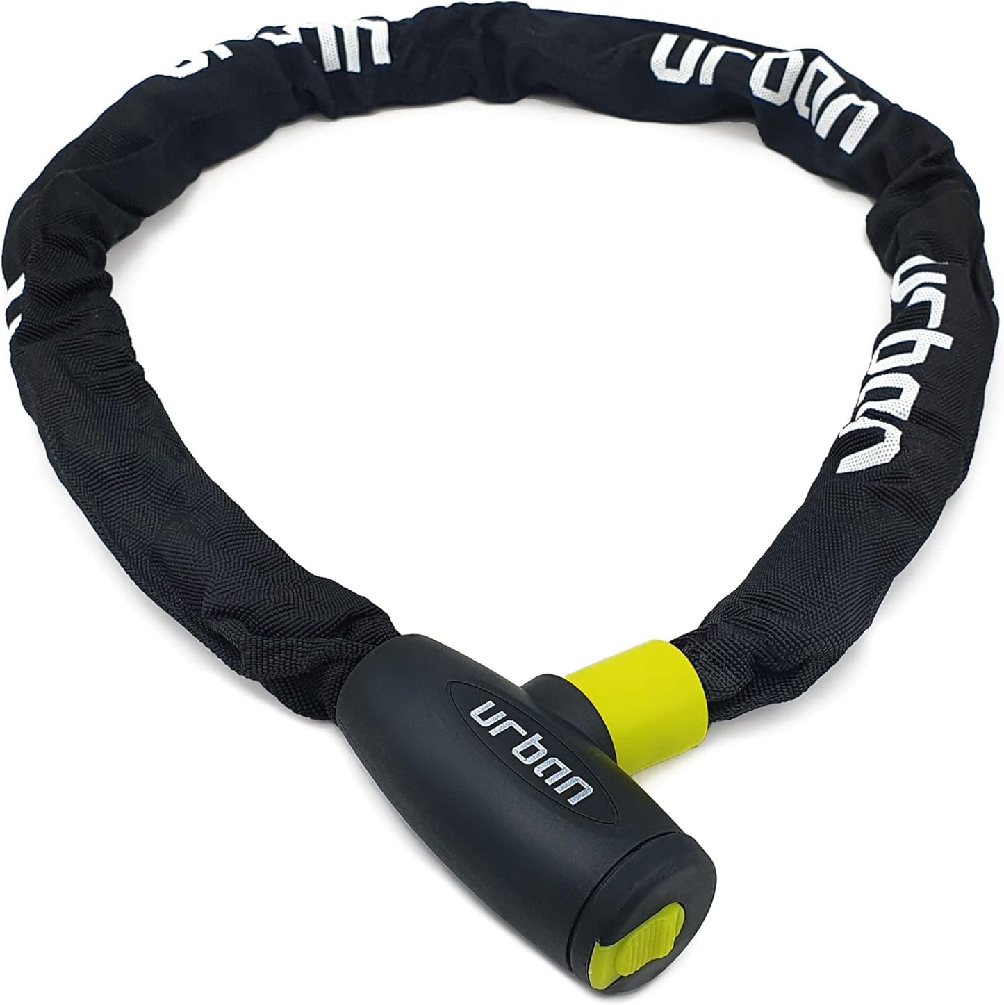 URBAN XK170 Bike Chain Lock, Heavy Duty Anti Theft 170cm ø8mm Hardened Steel Chain High Security Lock, More Length More Fixing Options, Versatile Anti-Theft for Bicycle, Motorcycle or Electric Scooter