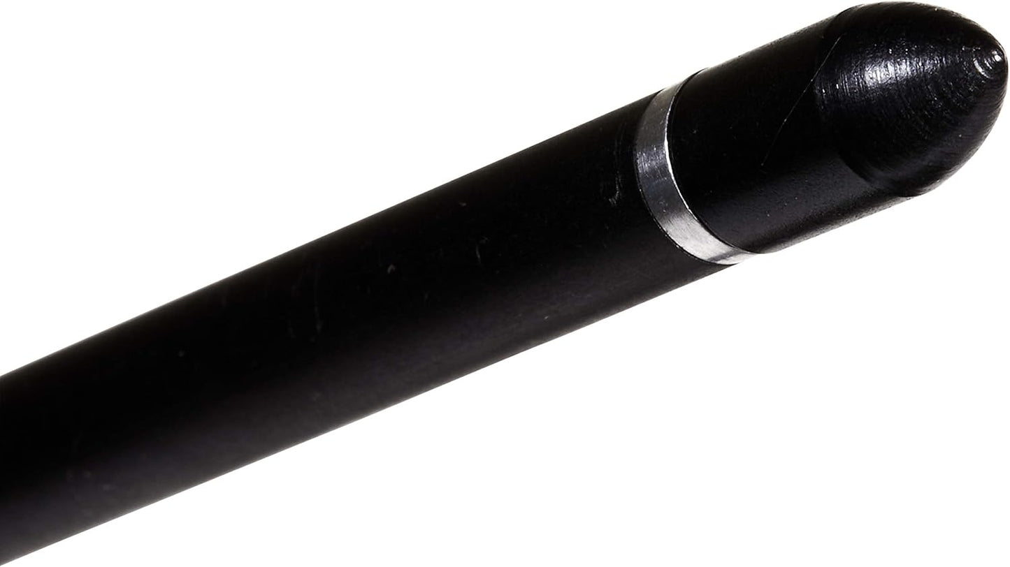 Allen Company Archery Bullet Points - Soft Arrow Tips for Target Practice - Screw-On Design - Reduces Wear and Tear on Targets - Multiple Sizes/Grain - 12-Pack - Black