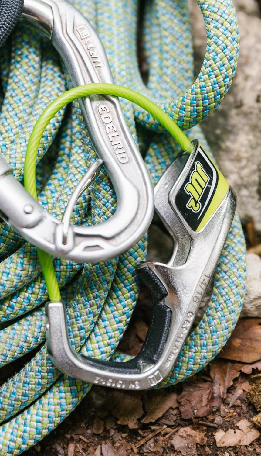 Edelrid Jul 2 - Aseguradores escalada - verde/Plateado 2017