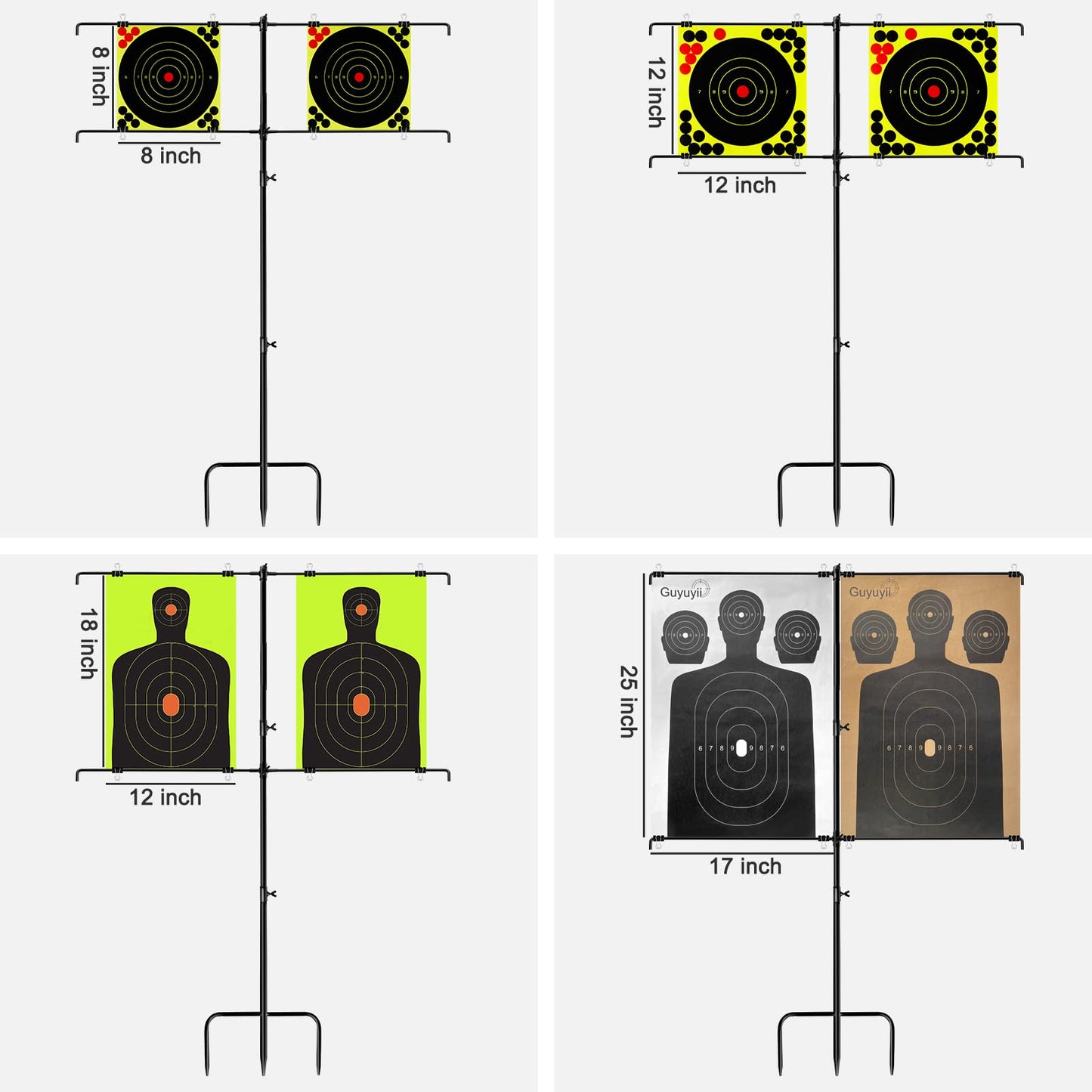 Airsoft Accessories are Perfect for Indoor & Outdoor. Great for Rifle, Pistol, Airsoft, Bb Gun, Pellet Gun, Air Gun and Even Shotguns Included