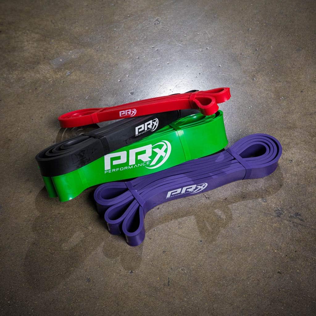 PRx Performance - Resistance & Stretch Band - Perfect for Pull-ups, Chin Ups, Muscle Ups, Power Lifting, Physical Therapy, Mobility Bands, Exercise Bands