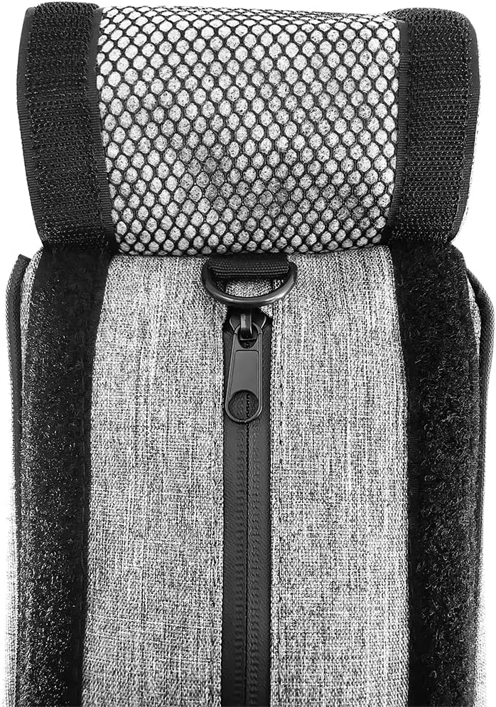 Travel Pack Smell Proof 6" Case Black with SK9 Premium odorless Technology US PATENT NUMBER D816,984 S