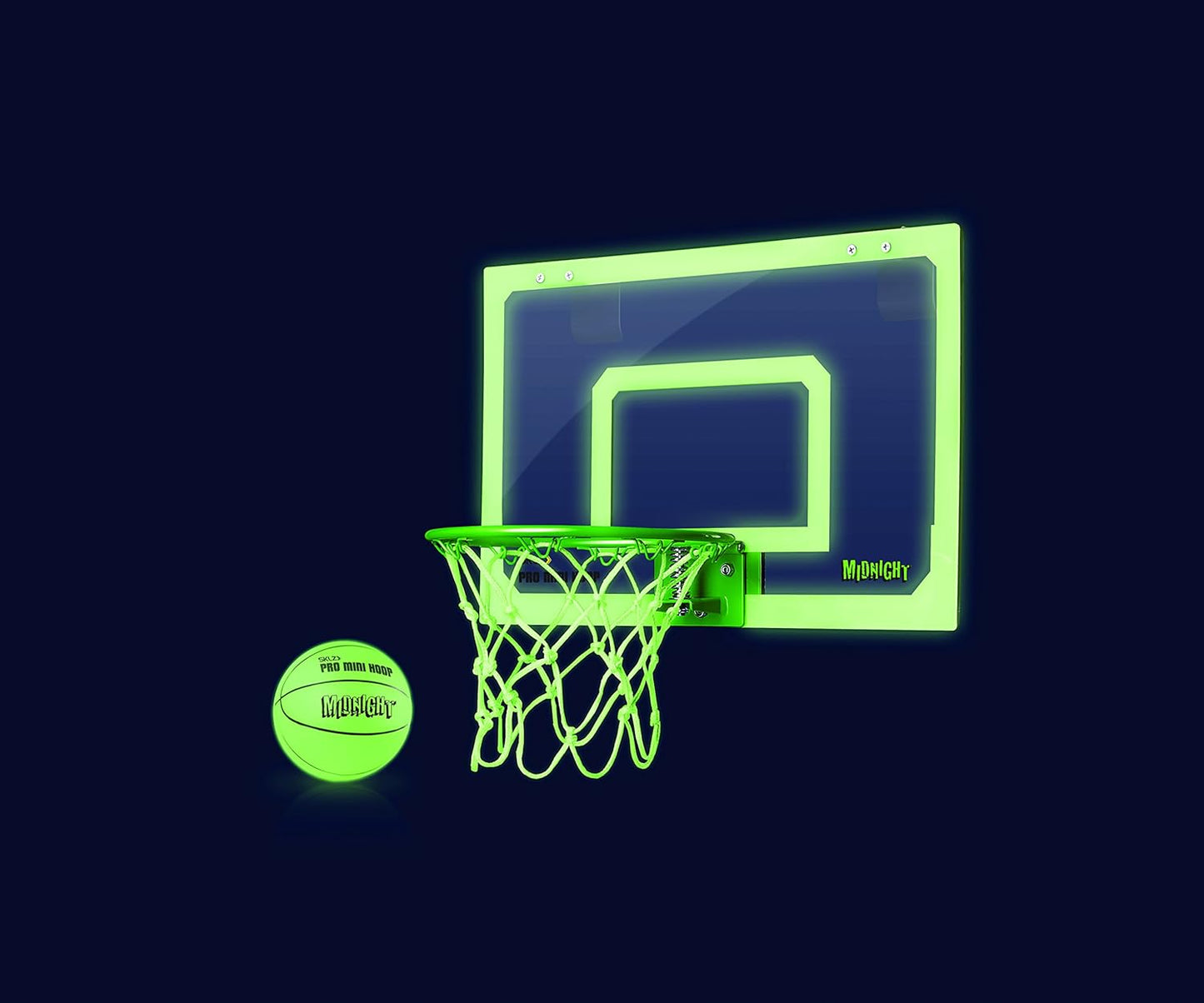 SKLZ Pro Mini Indoor Basketball Hoop - Over The Door – Portable - Great For Home, Dorms, Offices, and Gifts