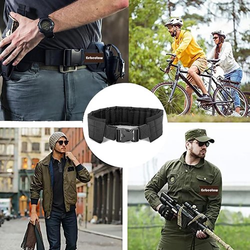 DMLENGOIN Versatile Belly Band Holster - Concealed Carry for Men/Women | Left & Right Hand Draw | Fits Most Pistols and Revolvers