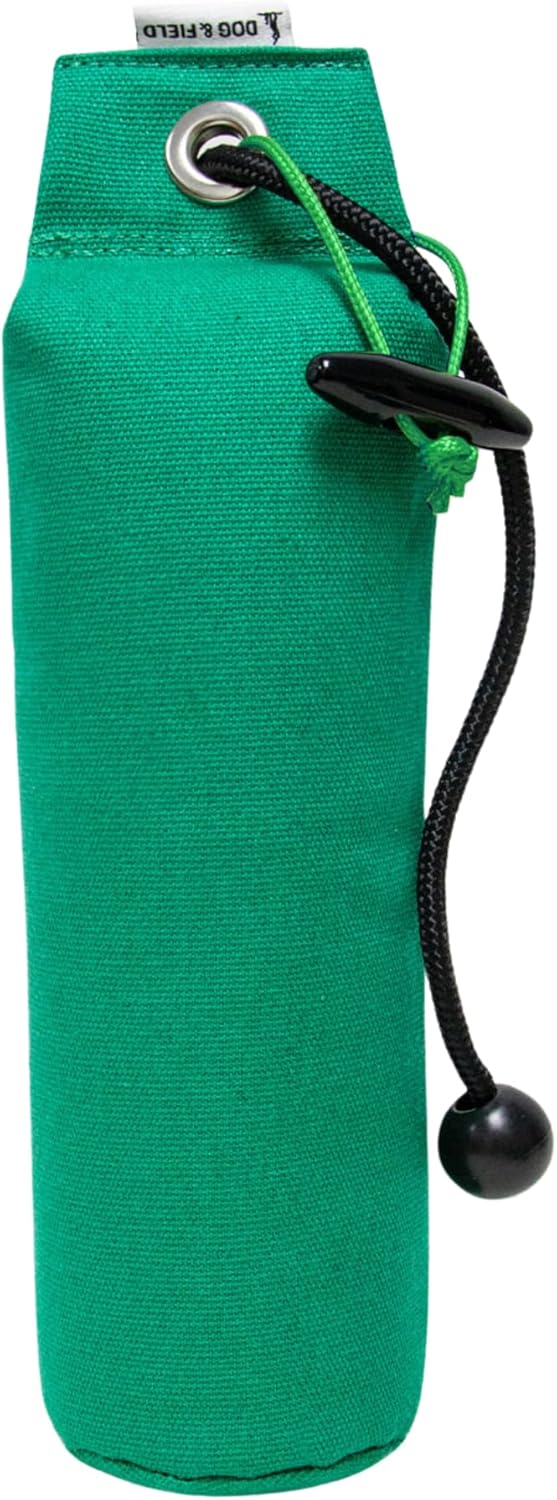 Dog & Field 1lb Dog Training Dummy - Canvas Dummy for Hunting Dogs & Puppy Training. Dog Retriever Training Dummy, Dog Training Bumper, Hunting Dog Accessories, Water Float Dummy