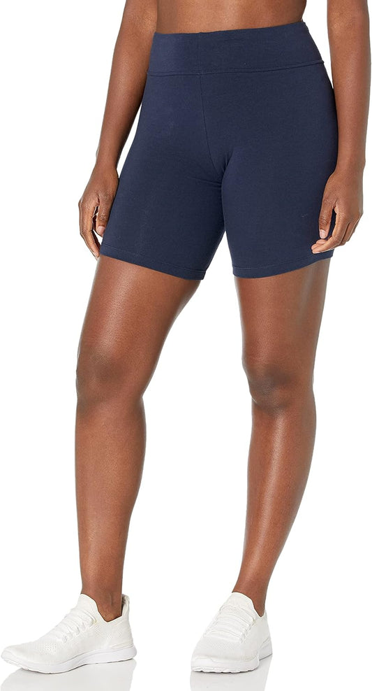 Jockey Women's 7" Cotton Stretch Bike Shorts - Comfortable & Stylish Activewear