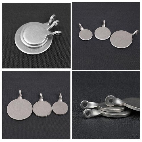 SquEqu 6 Pack Target Trap Targets Replacement Heavy Duty Metal Reset Target for Air Rifle Caliber Pellet Airgun BB Gun Bullet Target Box Shooting BB Air Pistol Slingshot Ammo Steel Balls Practice