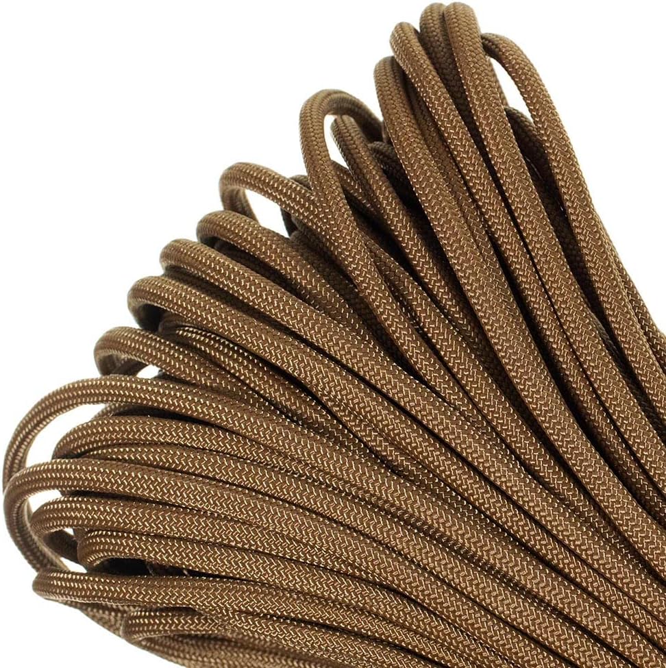 Paracord Planet Mil-Spec Commercial Grade 550lb Type III Nylon Paracord Solid Colors