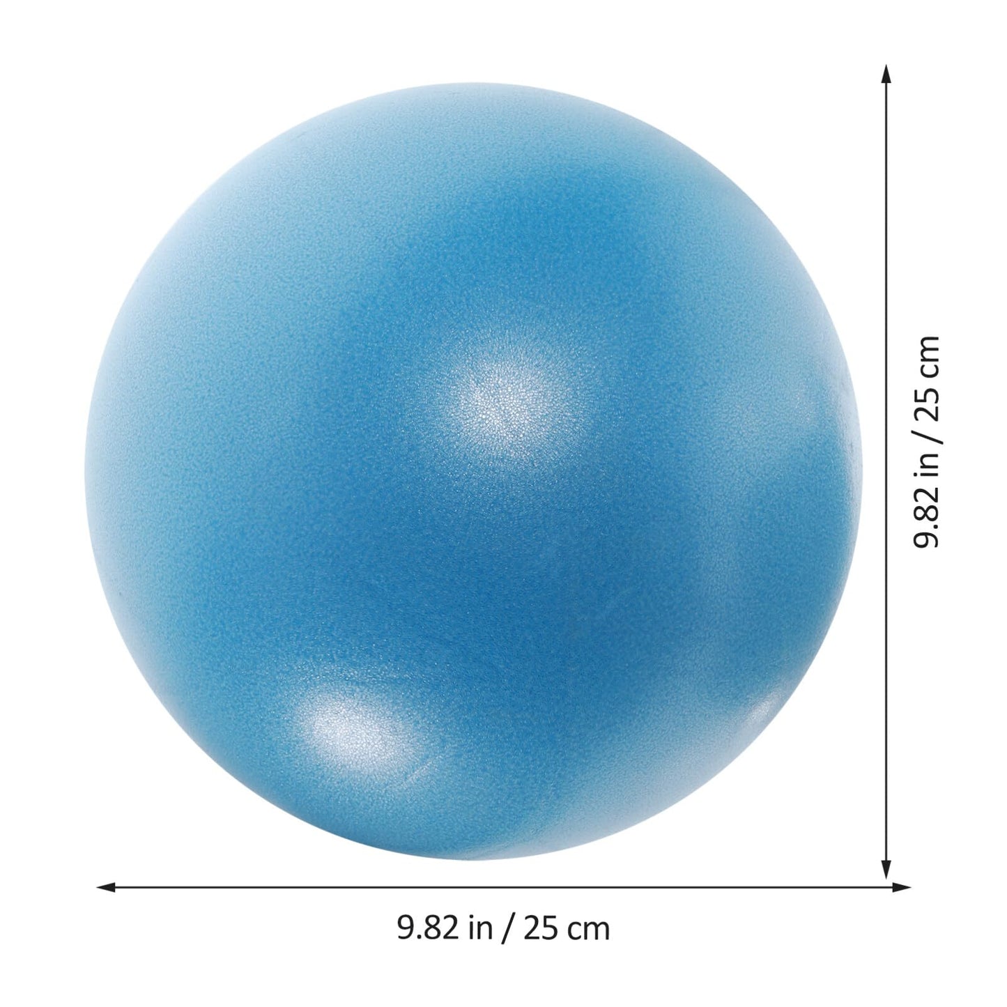 iplusmile Pilates Small Exercise Ball: 9 Inch Soft - Workout Ball for Stability Yoga Core Physical Therapy - for Women Aged 30-40 Home Gym Sport