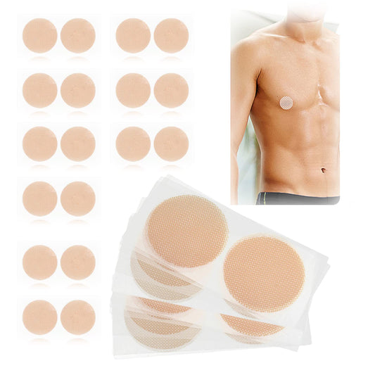KFZDCG 150 Pairs Nipple Cover for Men, Mens Tape Pasties Patch Nipple Covers Nipple Patch Anti Chafing Nip Protector