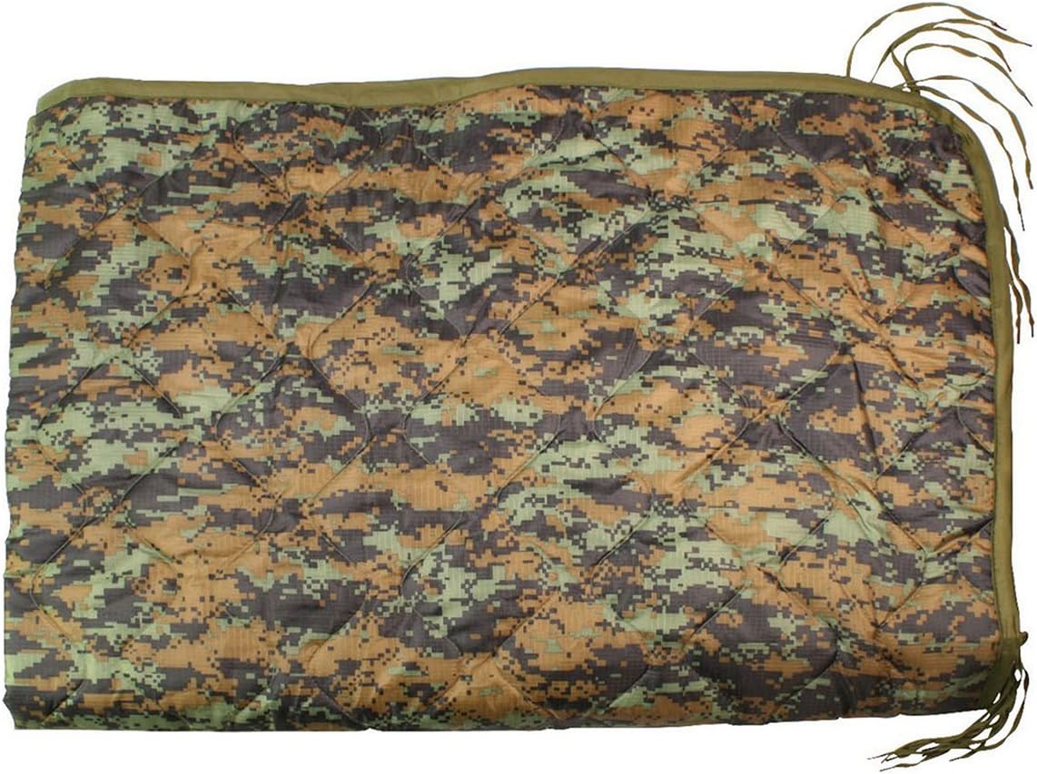 Rothco G.I. Type Camo Poncho Liner, Woodland Digital Camo