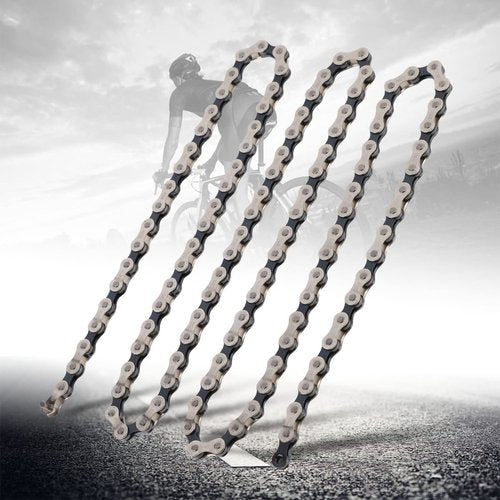 POENVFPO Chain, Metal Adjustable Cycling Road Chain 6/7/8 Speed for 18, 21, 24 Speed Mountain