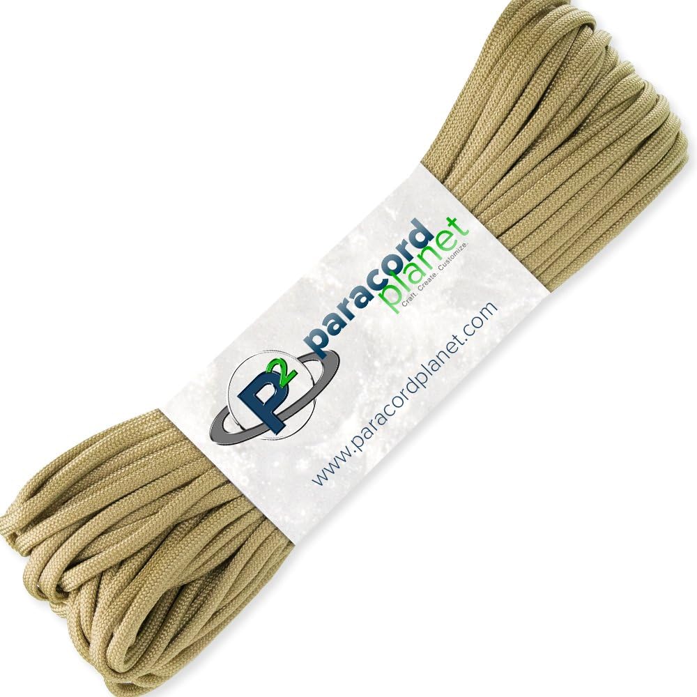 Paracord Planet Mil-Spec Commercial Grade 550lb Type III Nylon Paracord Solid Colors