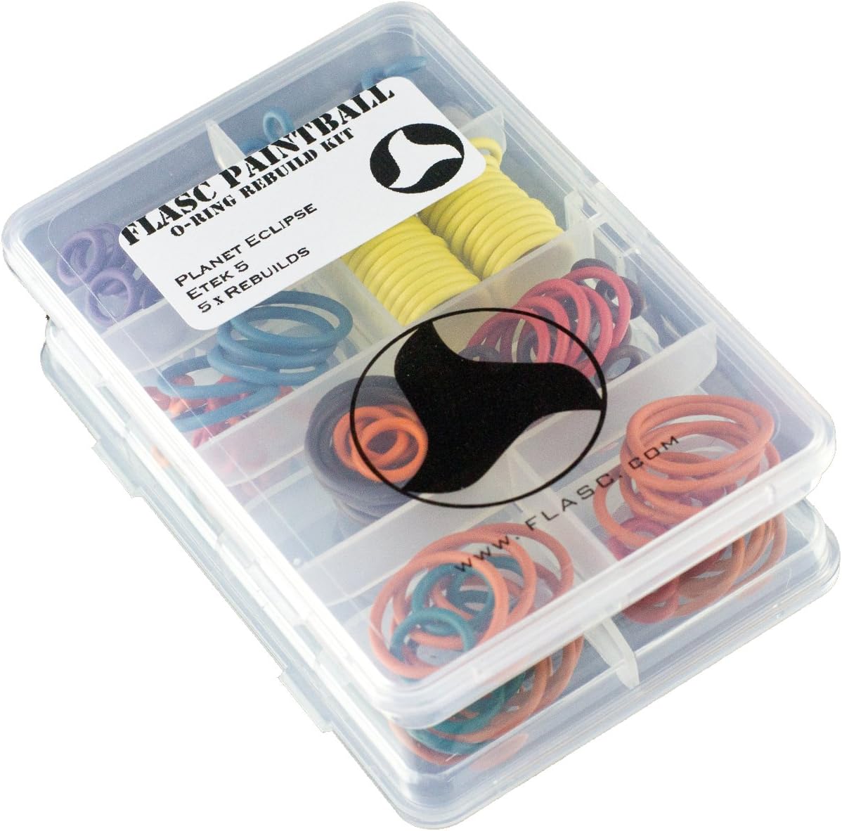 Planet Eclipse Etek 5 5X Color Coded Paintball o-Ring Rebuild kit