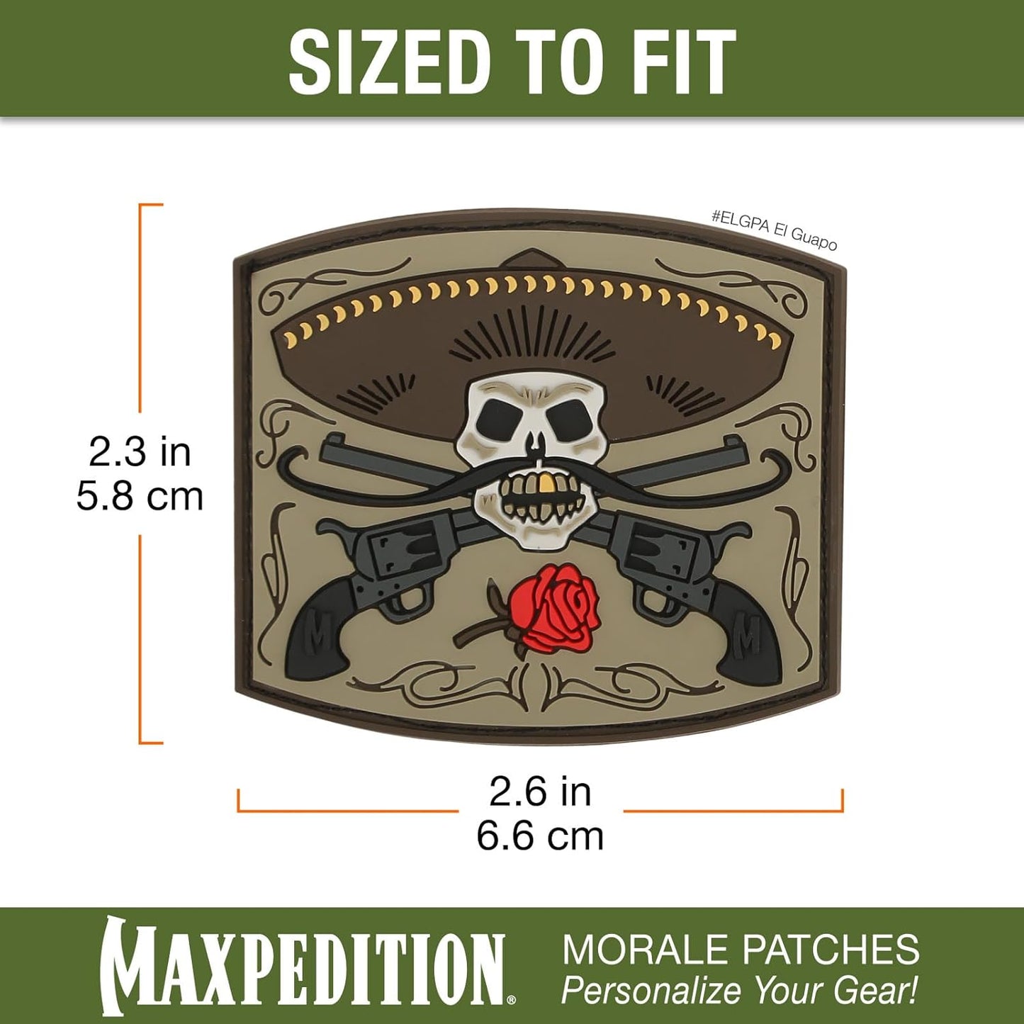 MAXPEDITION El Guapo Patch