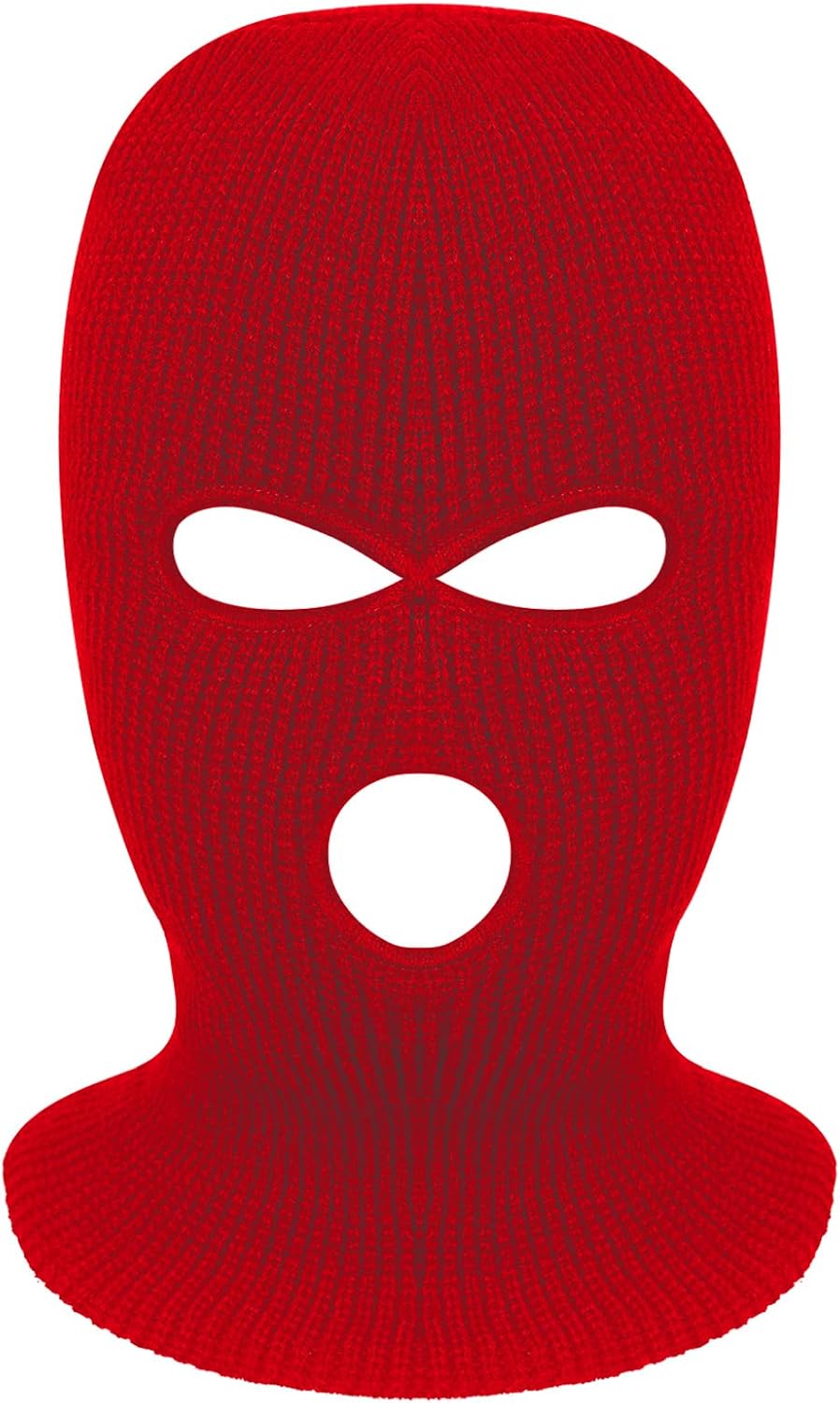 3-Hole Knitted Full Face Ski Mask | Winter Balaclava for Outdoor Sports