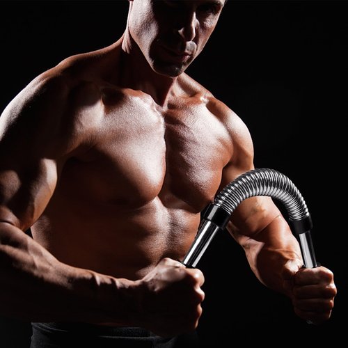 INNOLIFE Power Twister Bar, Upper Body Exercise Equipment for Chest Workout, Shoulder, Forearm, Bicep and Arm Strengthening Workout Equipment (66LB (30KG))