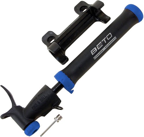 Double Shot Mini Bicycle/Ball Pump, Black