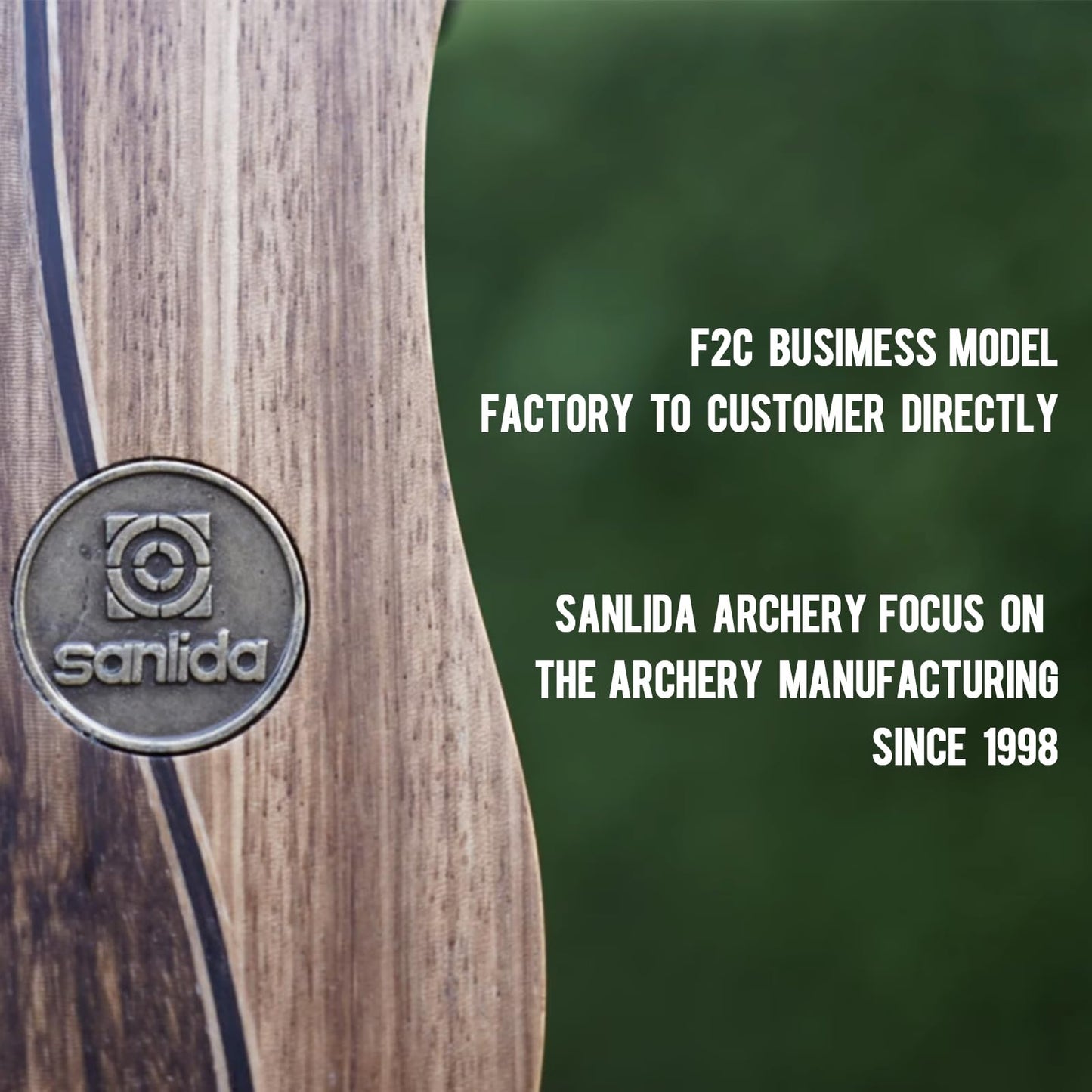 Sanlida Eagle X9 New 58” RTH Standard Hunting Recurve Bow and Arrow Set for Adults and Hunters, Wooden Takedown Recurve Bows Package for Outdoor, Hunting and Practice (35 Lbs, Right Hand)