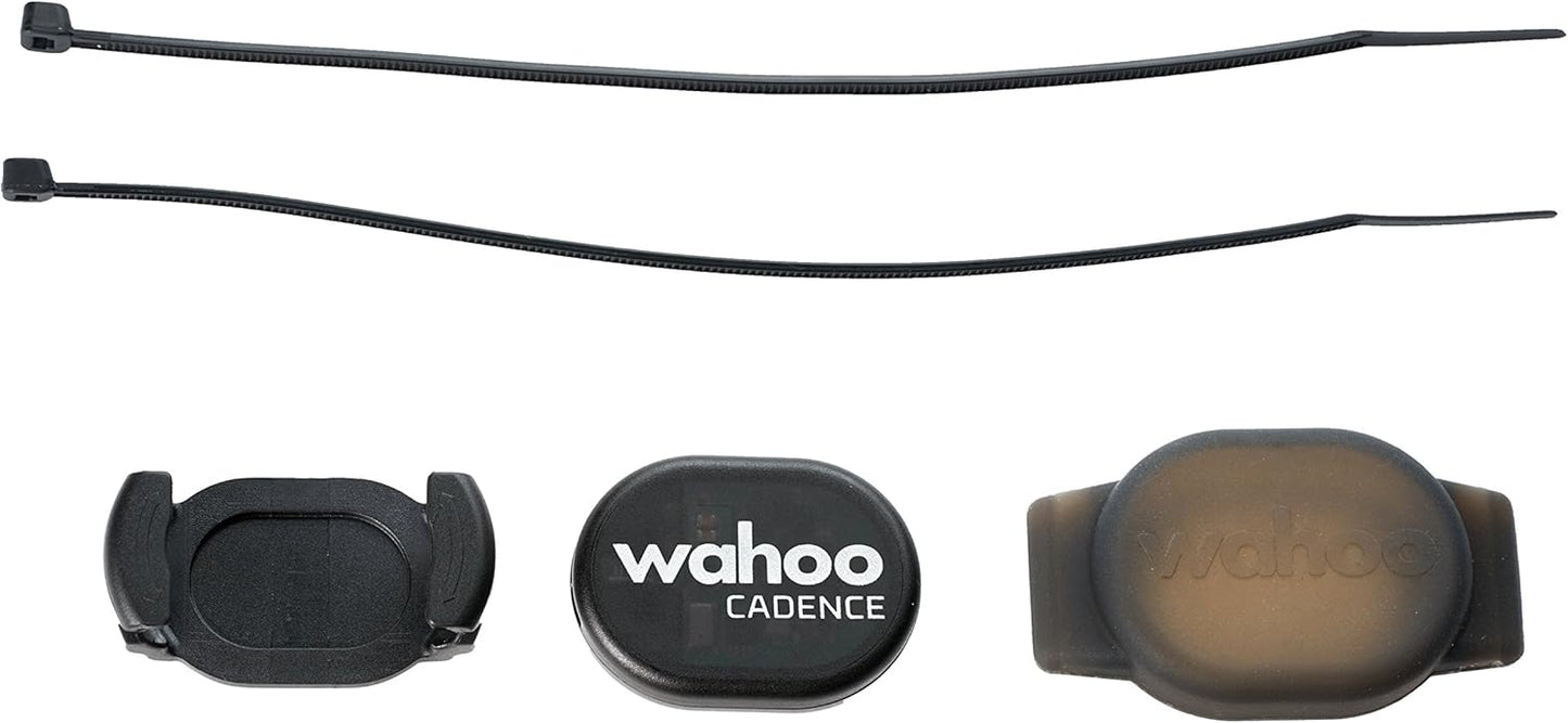 Wahoo RPM Cycling Cadence Sensor for Outdoor, Spin and Stationary Bikes, Blue