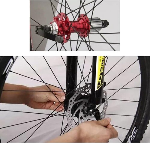 Bike Axle CYSKY Quick Release Skewer Front Rear Bicycle Axle Wheel Hub Fit for Road Bike, Mountain Bike, MTB, BMX (1 Pair)