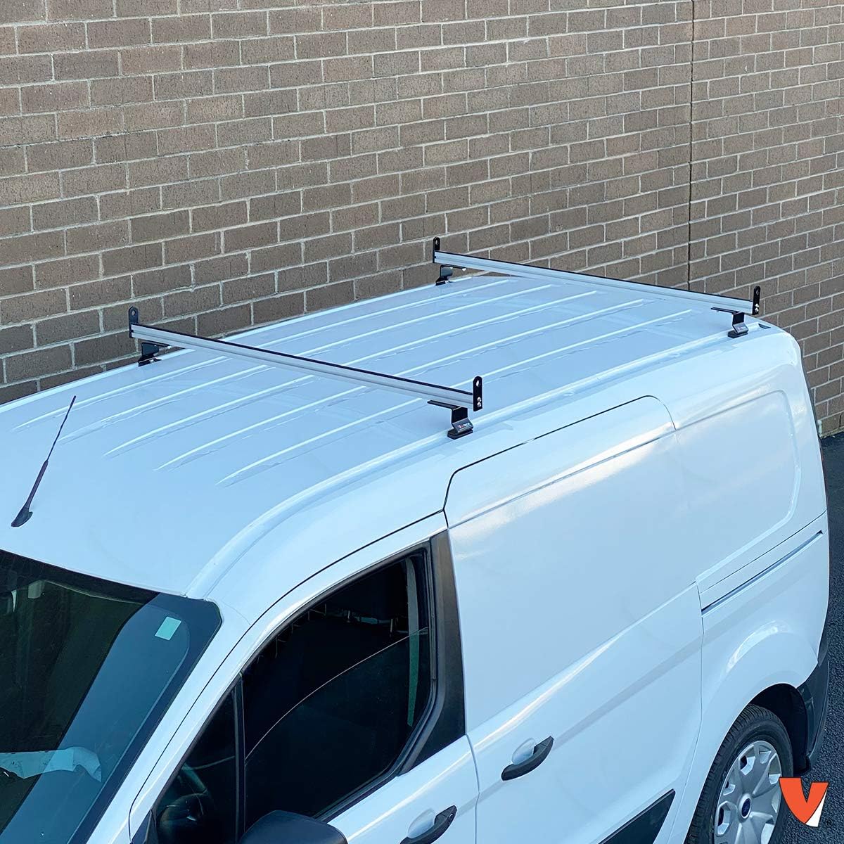 2 Bar Rack System for The Transit Connect 2014-On Black