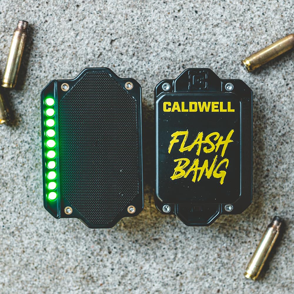 Caldwell Flash Bang, Target Hit Indicator with Impact Light System and Easy Attachment for Shooting, Shooting Sports, Target Practice