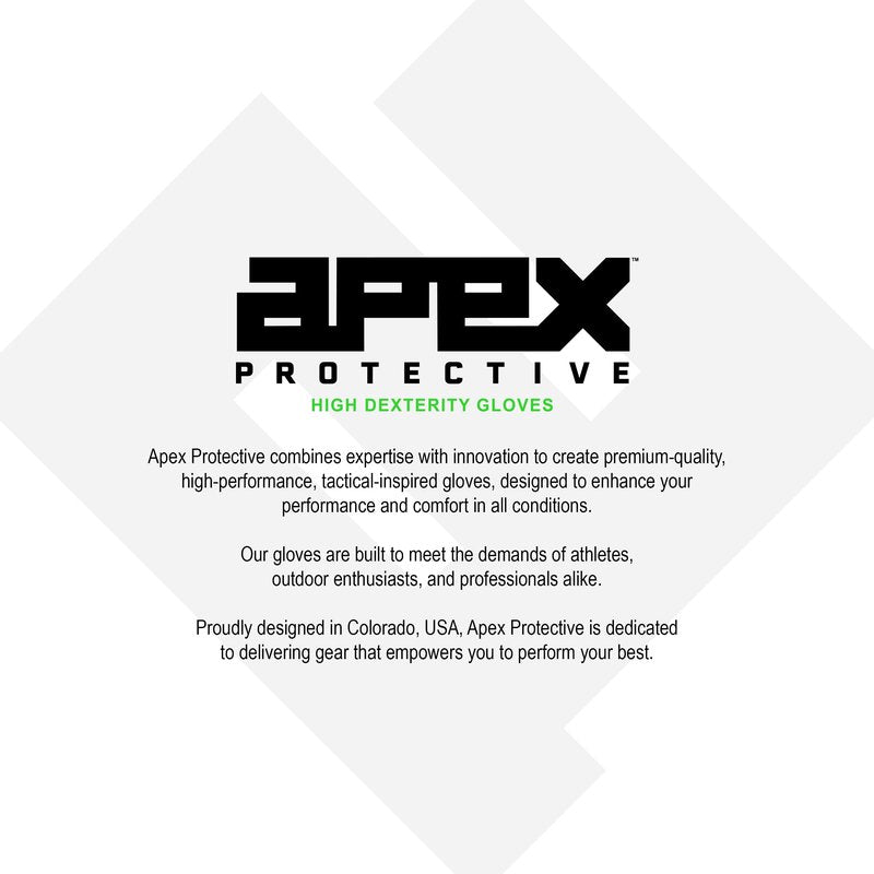 APEX 1.0 High Dexterity Gloves for Multi Sport, Hunting, Shooting, Outdoor Protection, Tactical, Full Finger, Snug Secure Fit, Breathable Design, Medium, Coyote