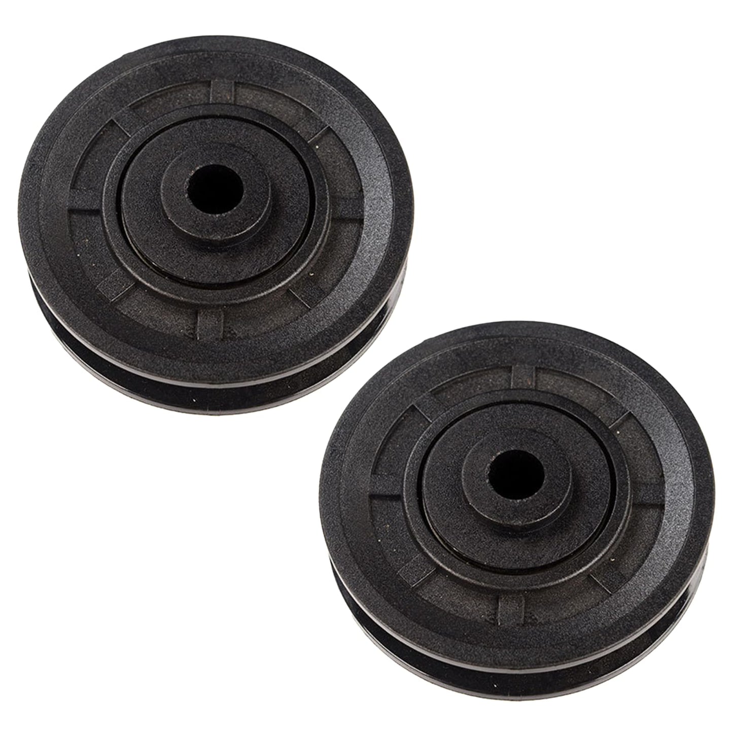 2PCS Pulley Wheel for Gym Equipment,Universal Nylon Bearing Pulley Wheel Replace,Pulley System Gym Workout,Pulley System Gym Workout,Wearproof Abration Bearing Pulley,Gym Equipment Part Cable Machine