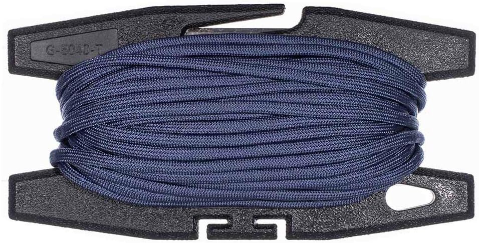 Paracord Spool Tool with 50 Feet of 550 7 Inner Strand Parachute Cord