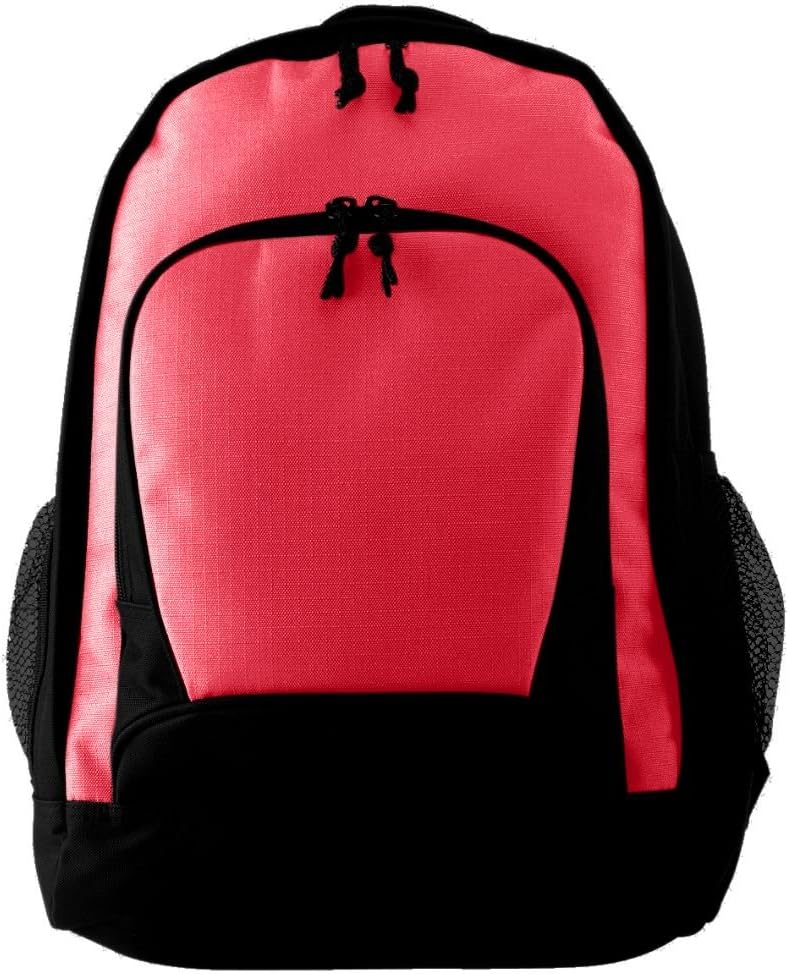 Augusta Sportswear Ripstop Backpack, One Size, Black/Black